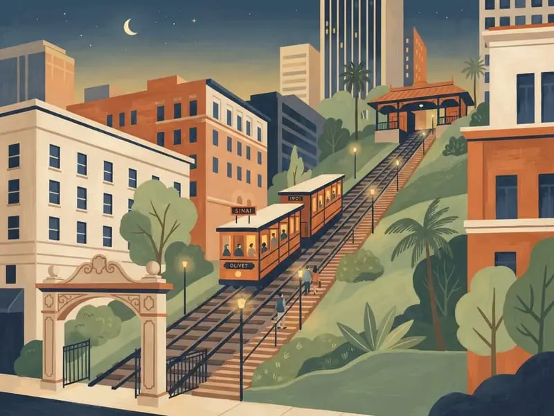 Illustrazione: Angels Flight Railway
