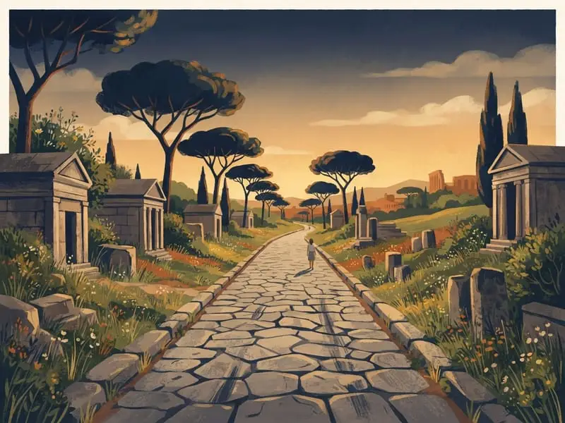 Illustration : Via Appia Antica