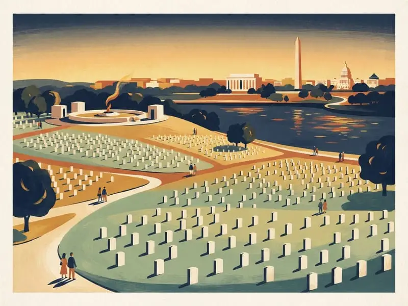 Illustration: Arlington National Cemetery