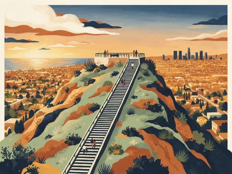 Illustration: Baldwin Hills Scenic Overlook