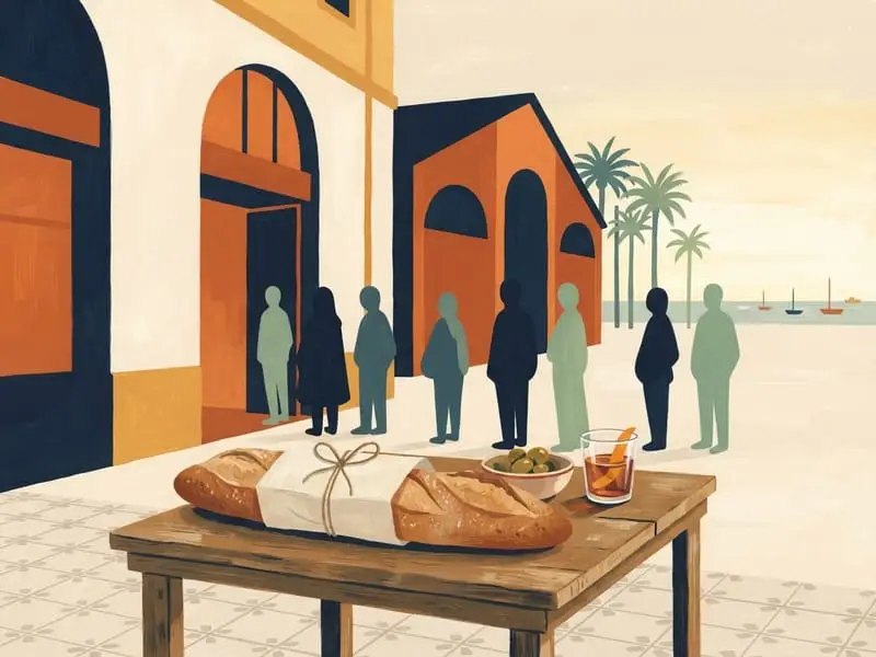 Illustration : Baguette au levain chez Baluard