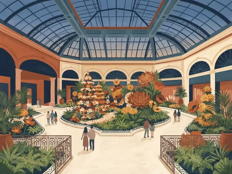 Illustration: Bellagio Conservatory & Botanical Gardens