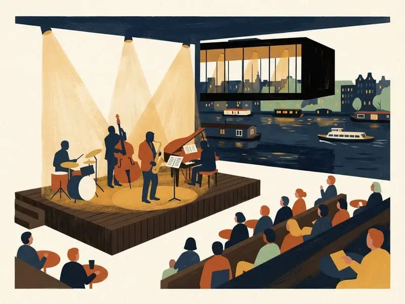 Illustrazione: Jam del martedì al Bimhuis