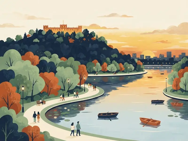 Illustration: Bosque de Chapultepec (First Section)