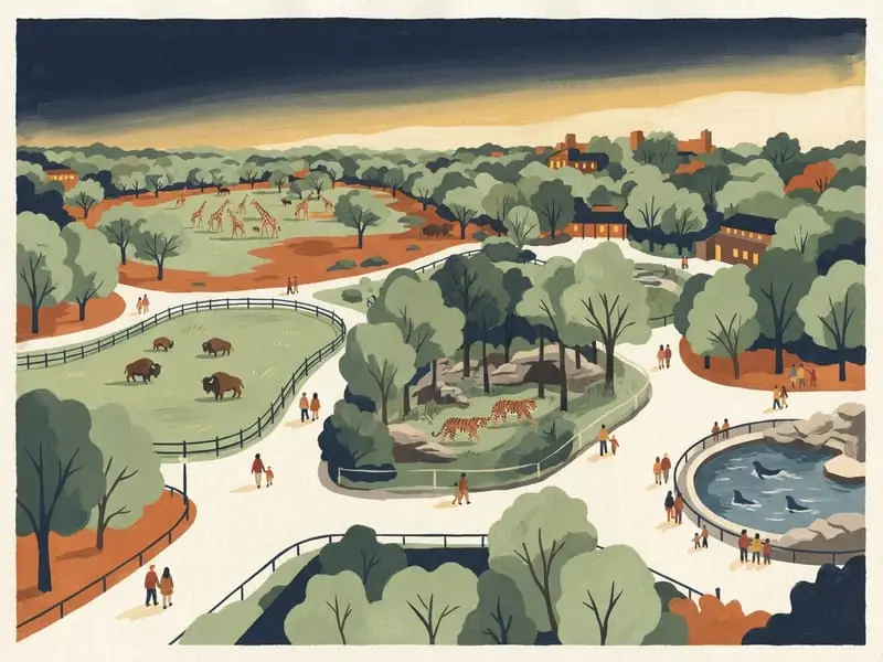 Ilustração: Bronx Zoo, quartas gratuitas