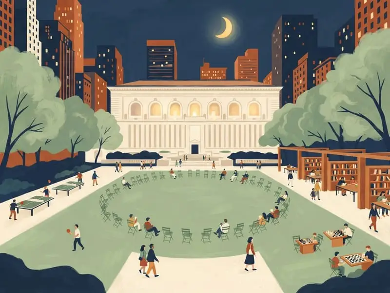 Ilustração: Bryant Park