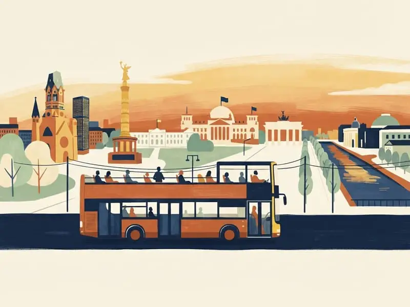 Illustration: Bus 100, upper deck