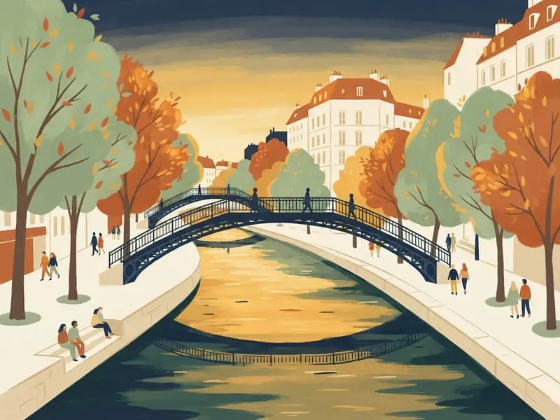 Illustration: Canal Saint-Martin