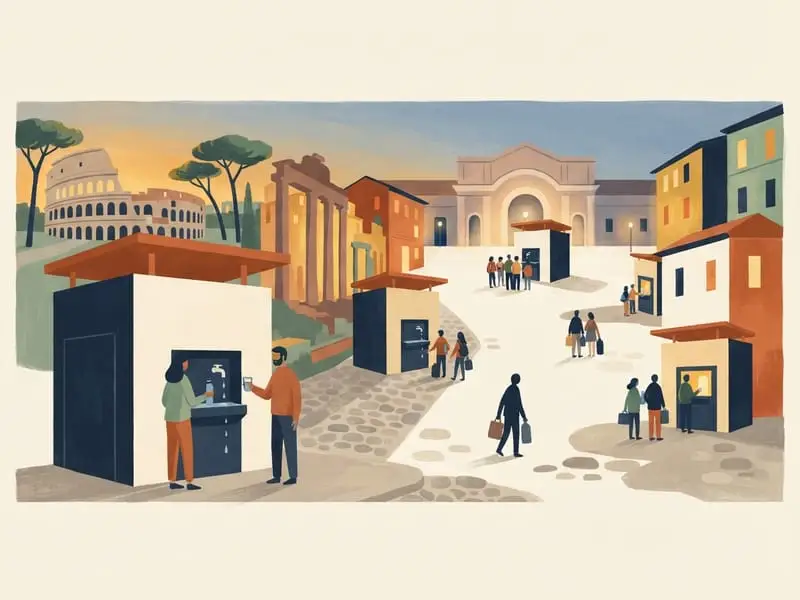 Ilustração: Casas da Água (Case dell'Acqua)