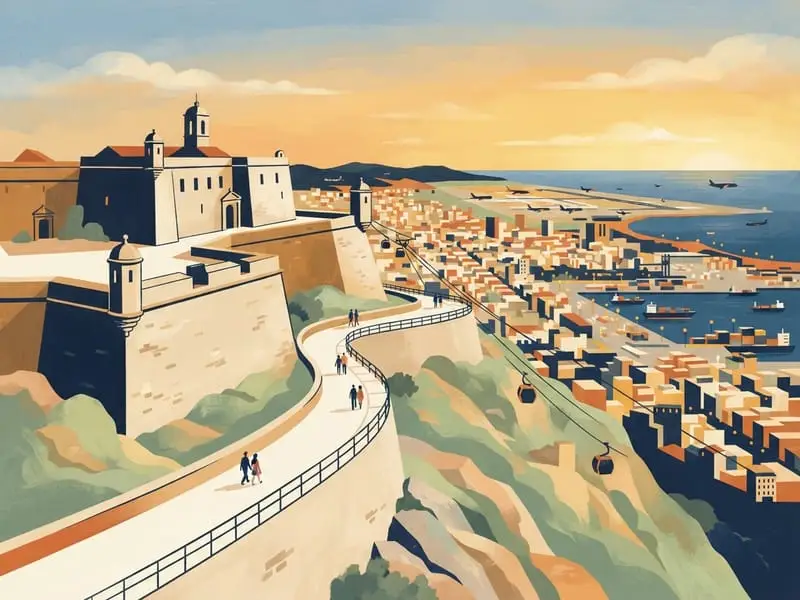 Illustration : Château de Montjuïc