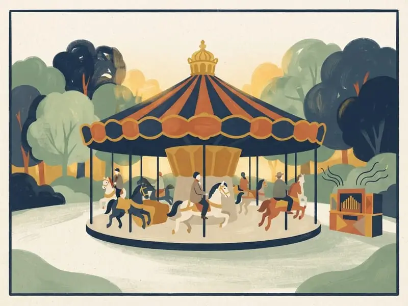 Ilustração: Central Park Carousel