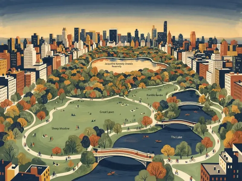 Ilustração: Central Park