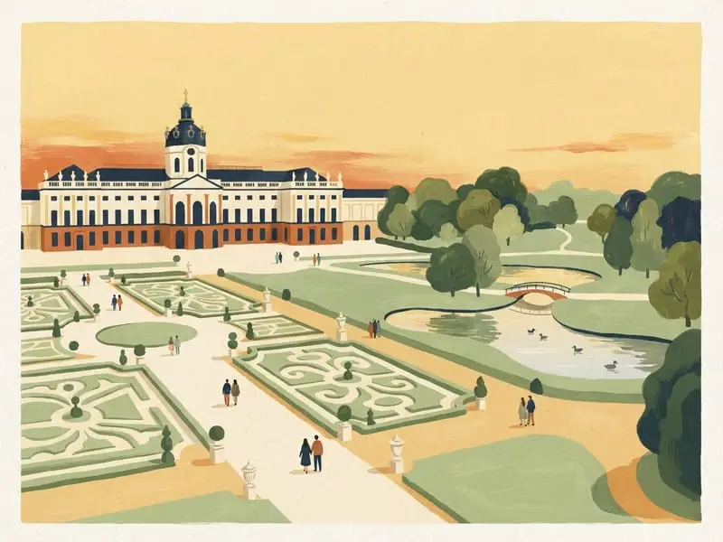 Illustration: Charlottenburg Palace Gardens