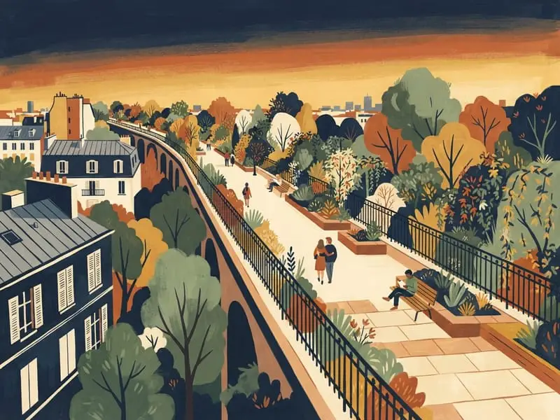 Illustration: Coulée Verte René-Dumont