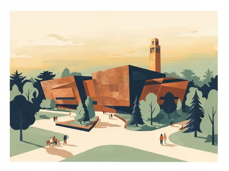 Illustration: de Young Museum, free first Tuesday