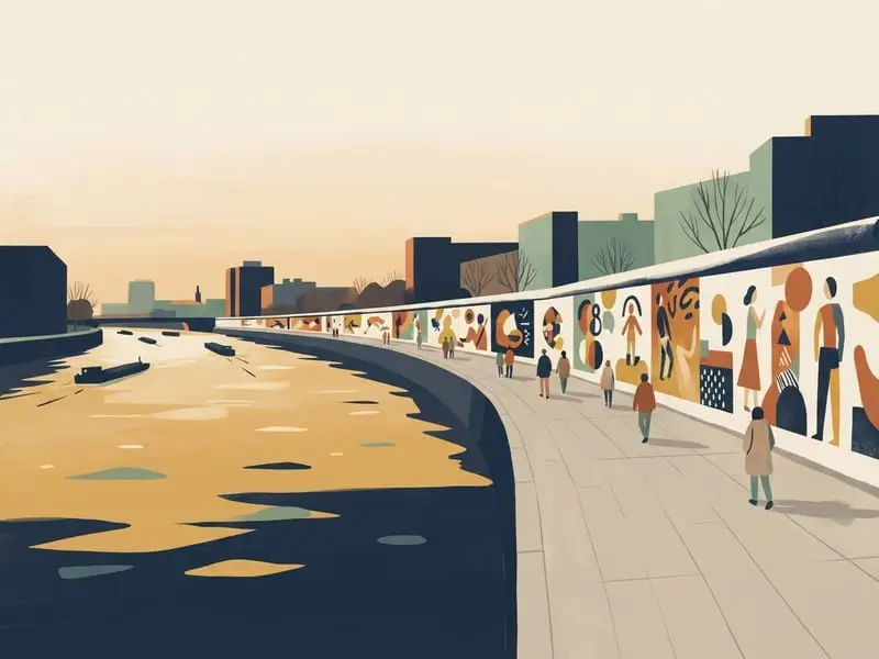 Illustration: East Side Gallery
