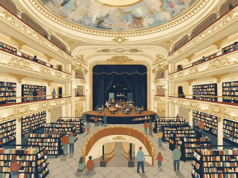 Illustration: El Ateneo Grand Splendid