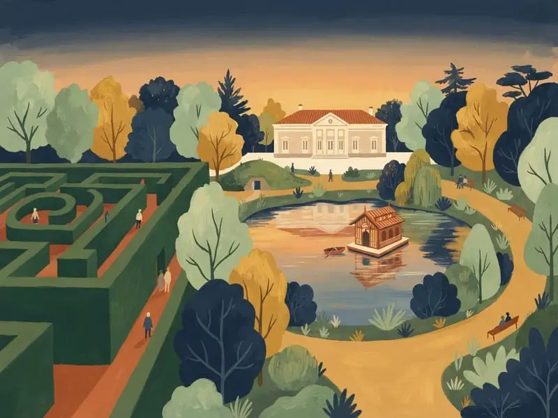 Ilustración: Parque de El Capricho