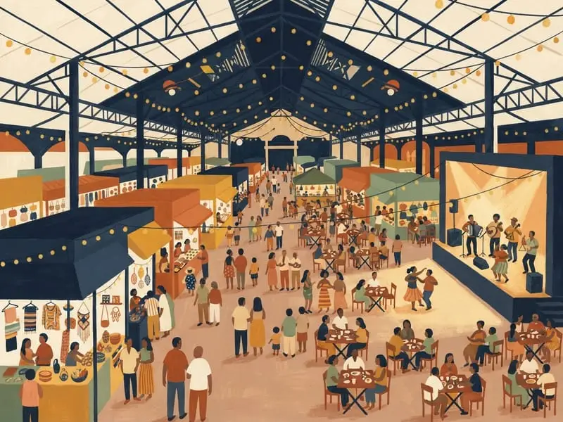 Ilustração: Feira de São Cristóvão