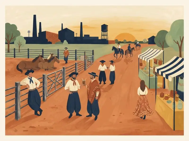 Illustration: Feria de Mataderos