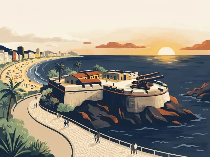 Ilustración: Forte de Copacabana