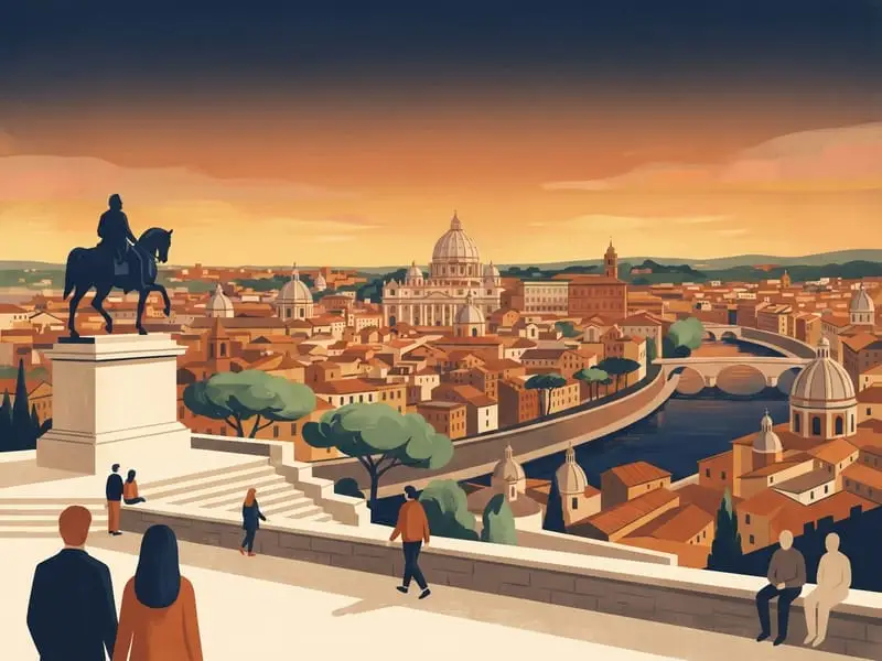 Illustration : Janicule (Gianicolo)