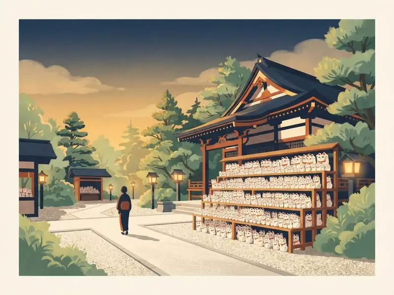 Ilustración: Templo Gotokuji