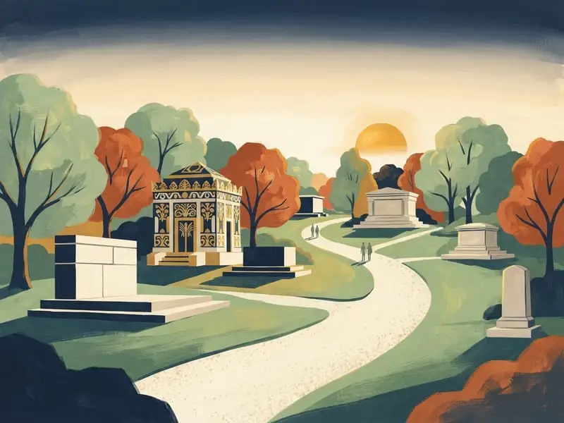 Illustration: Graceland Cemetery