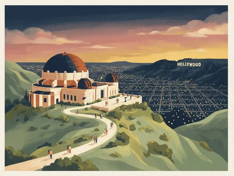 Illustration: Griffith Observatory