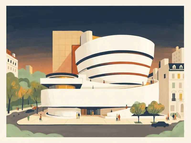 Ilustração: Guggenheim Museum