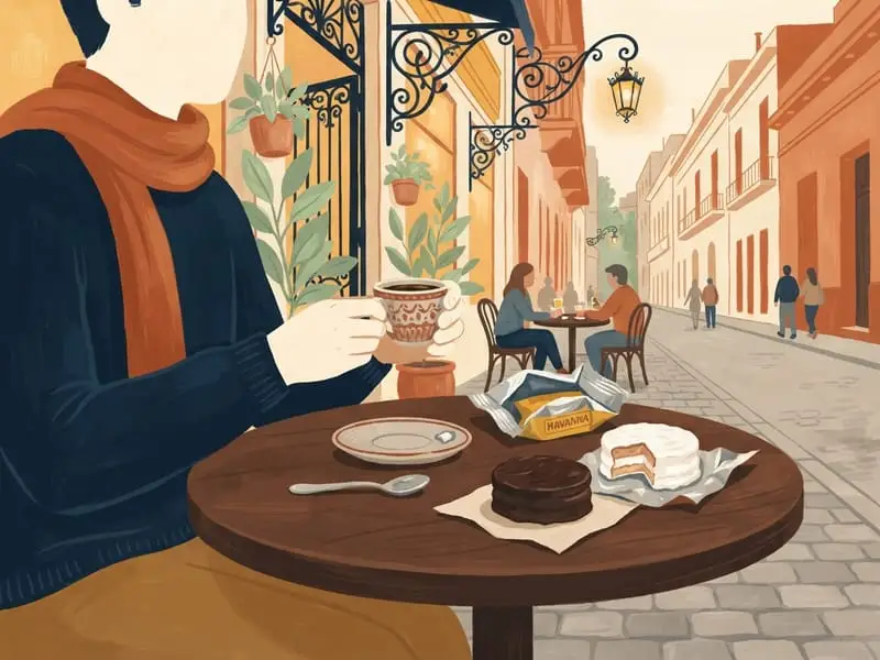 Illustration: Havanna alfajores