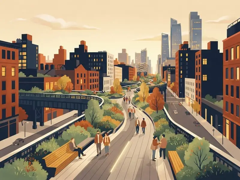 Ilustração: The High Line
