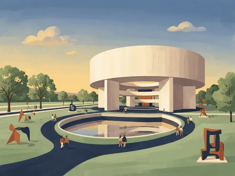 Illustration: Hirshhorn Museum and Sculpture Garden