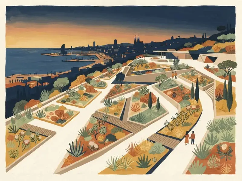 Illustration : Jardí Botànic de Barcelona
