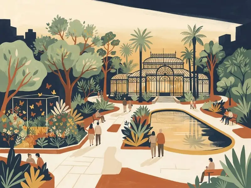 Illustration: Carlos Thays Botanical Garden