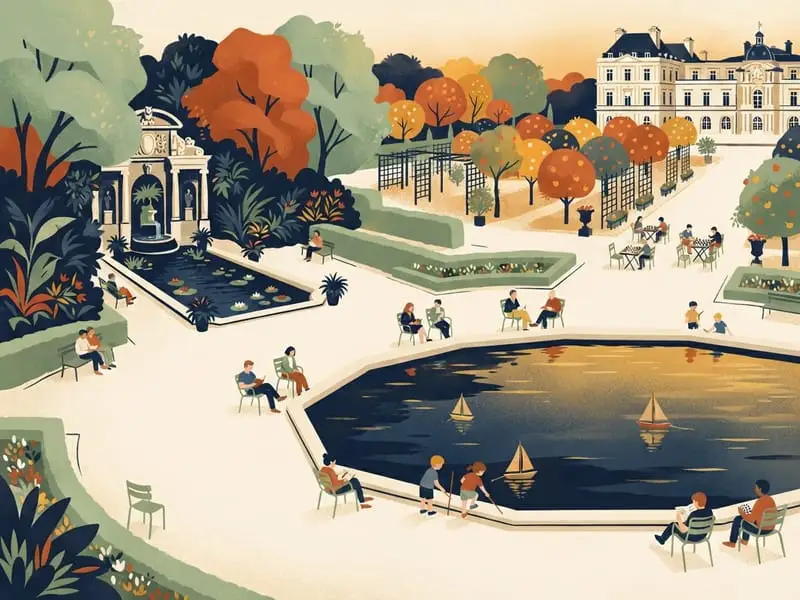 Illustration: Jardin du Luxembourg