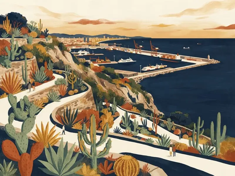 Illustration : Jardins de Mossèn Costa i Llobera