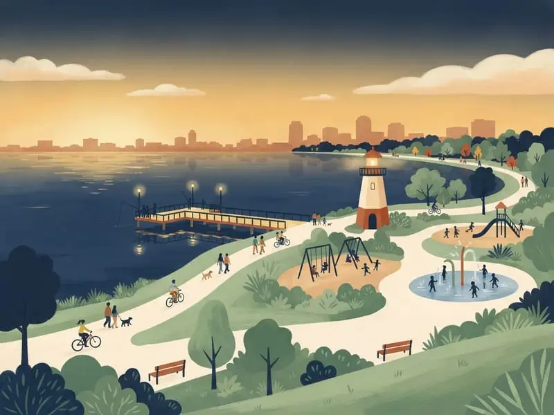 Illustration: Kissimmee Lakefront Park