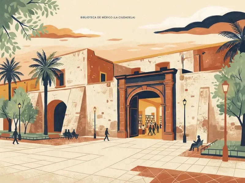 Illustration: La Ciudadela (Biblioteca de México)
