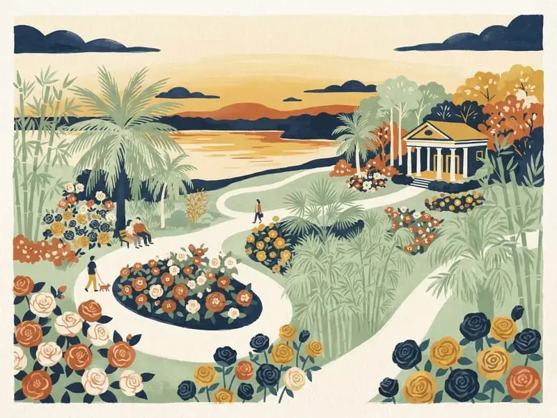 Illustration: Harry P. Leu Gardens Free Admission Day