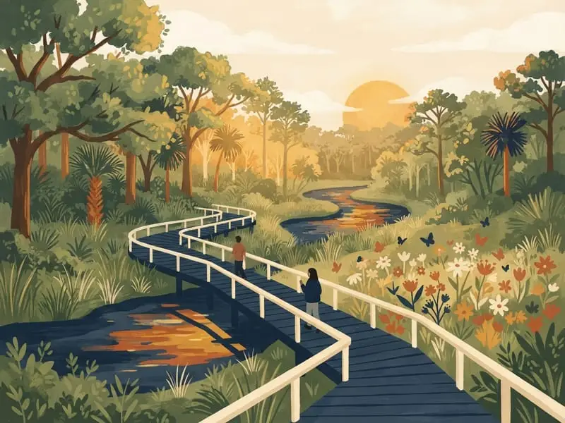 Illustration: Mead Botanical Garden