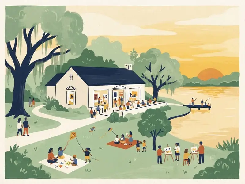 Illustration: Mennello Museum of American Art Free Family Funday