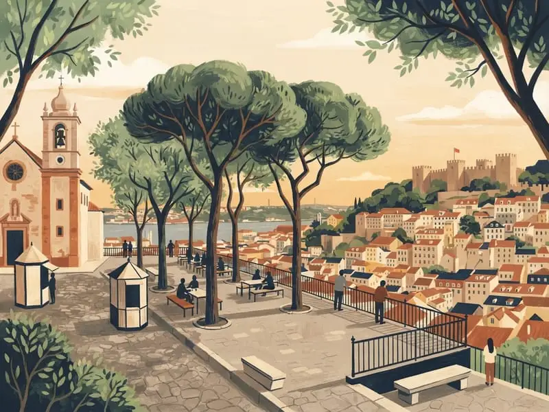 Ilustración: Miradouro da Graça