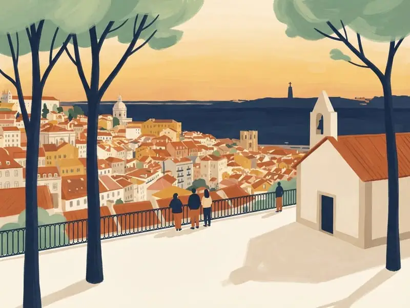 Ilustración: Miradouro da Senhora do Monte