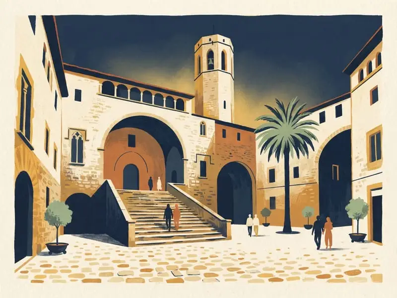 Illustration : MUHBA Plaça del Rei