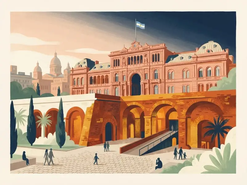 Illustration: Casa Rosada Museum
