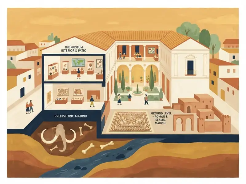 Ilustración: Museo de San Isidro, Los Orígenes de Madrid