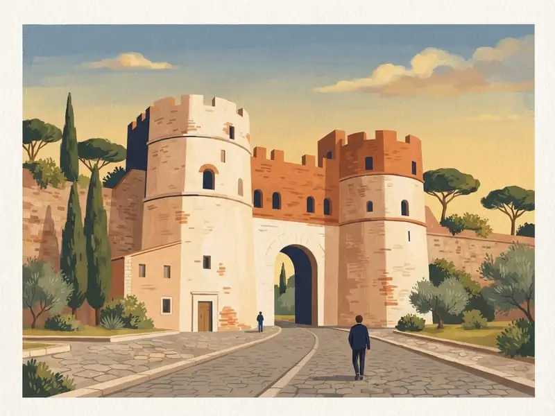 Illustration : Museo delle Mura