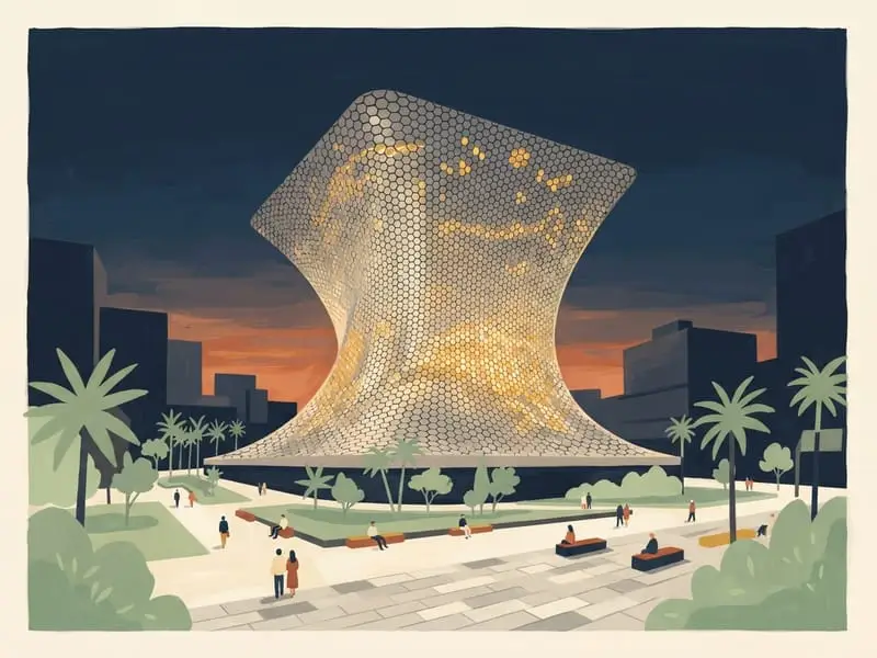 Illustration: Museo Soumaya (Plaza Carso)
