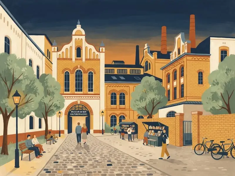 Illustration: Museum in der Kulturbrauerei